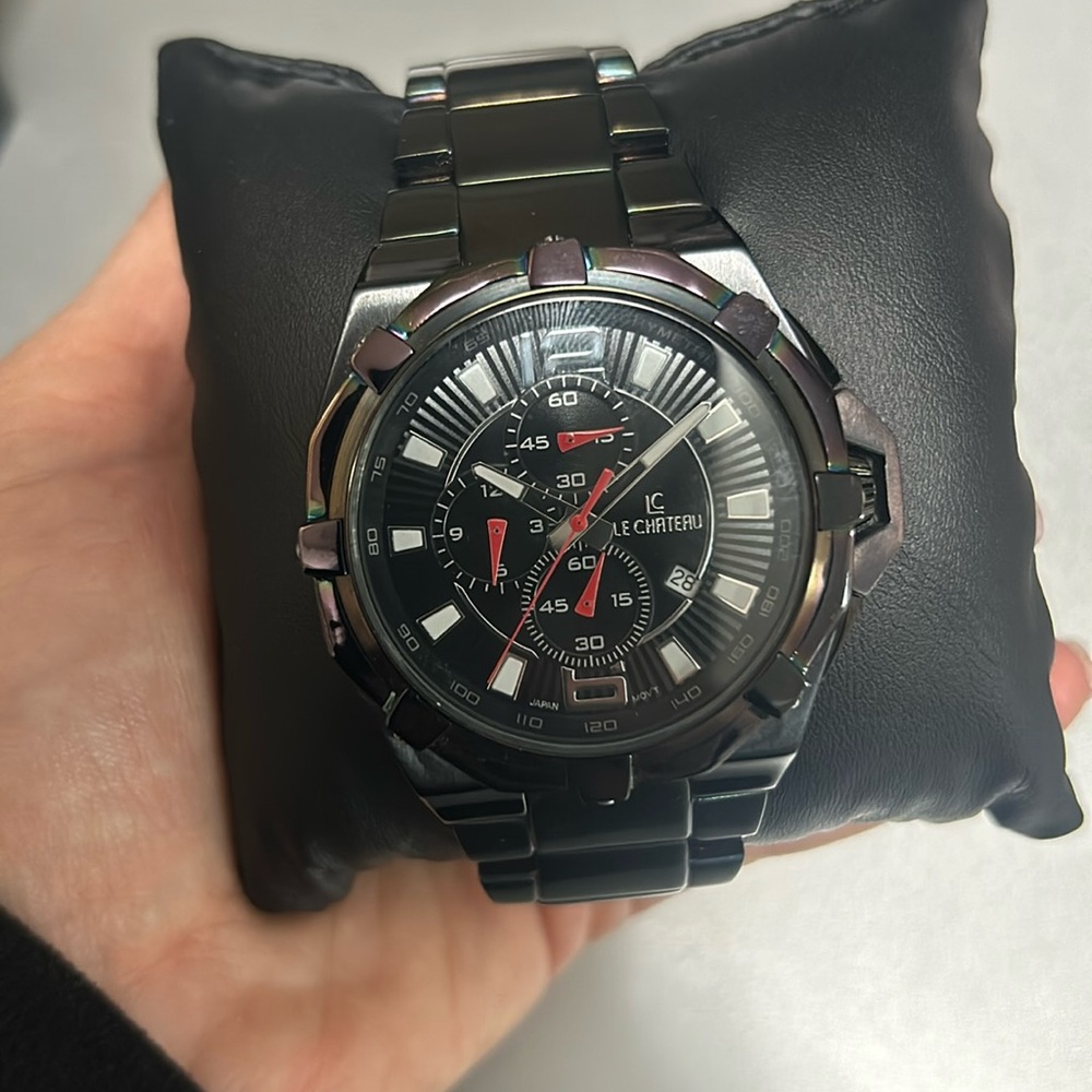 Le Chateau 5ATM Water Resistant All Stainless Steel Japan Movement 5707